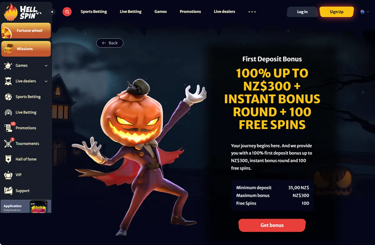 HellSpin casino platform