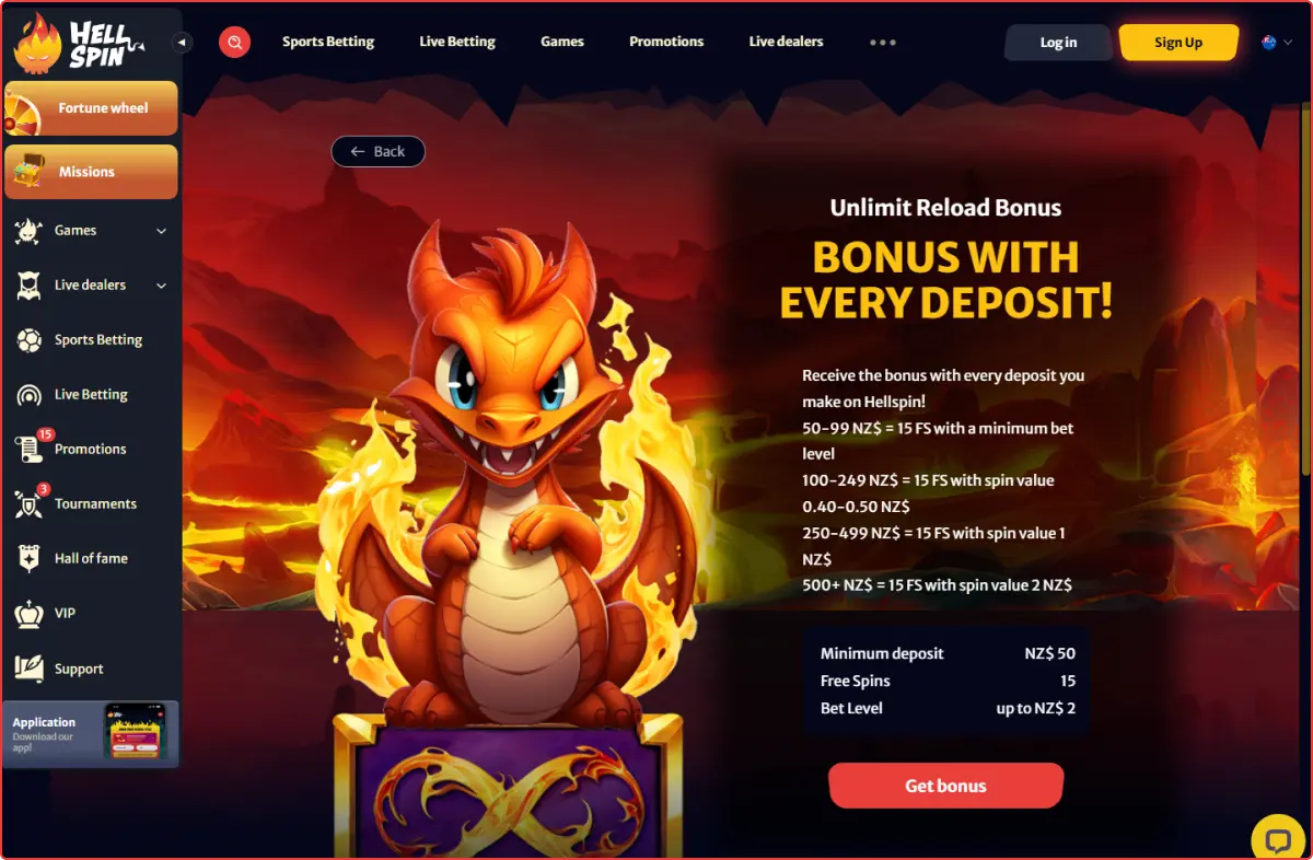 HellSpin online